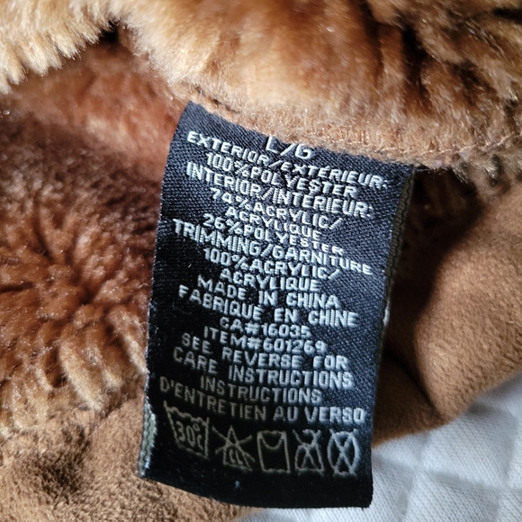 Lady hathaway shearling faux fur coat - Picture 3 of 6